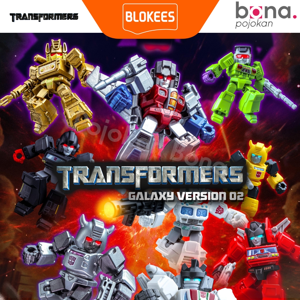 Jual Blokees Transformers Defender Version 02 The Over Throw Blind Box ...