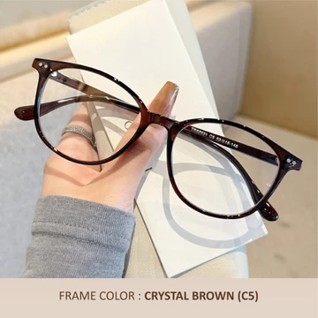 Eggry Eyewear Kacamata Anti Radiasi Minus Lensa Anti Blueray Photocromic Material TR 90 Metal