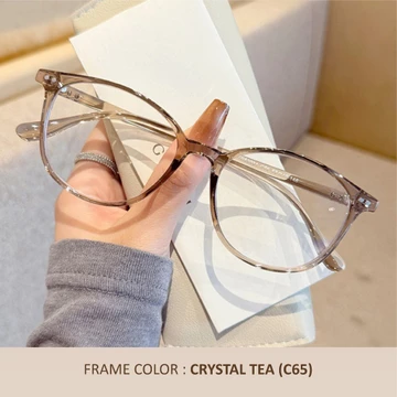 Eggry Eyewear Kacamata Anti Radiasi Minus Lensa Anti Blueray Photocromic Material TR 90 Metal