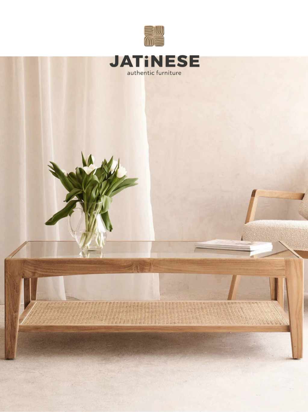 Jual MEJA CAFE JATI ROTAN MINIMALIS CATALINA - Meja Cafe Jati Anyaman ...