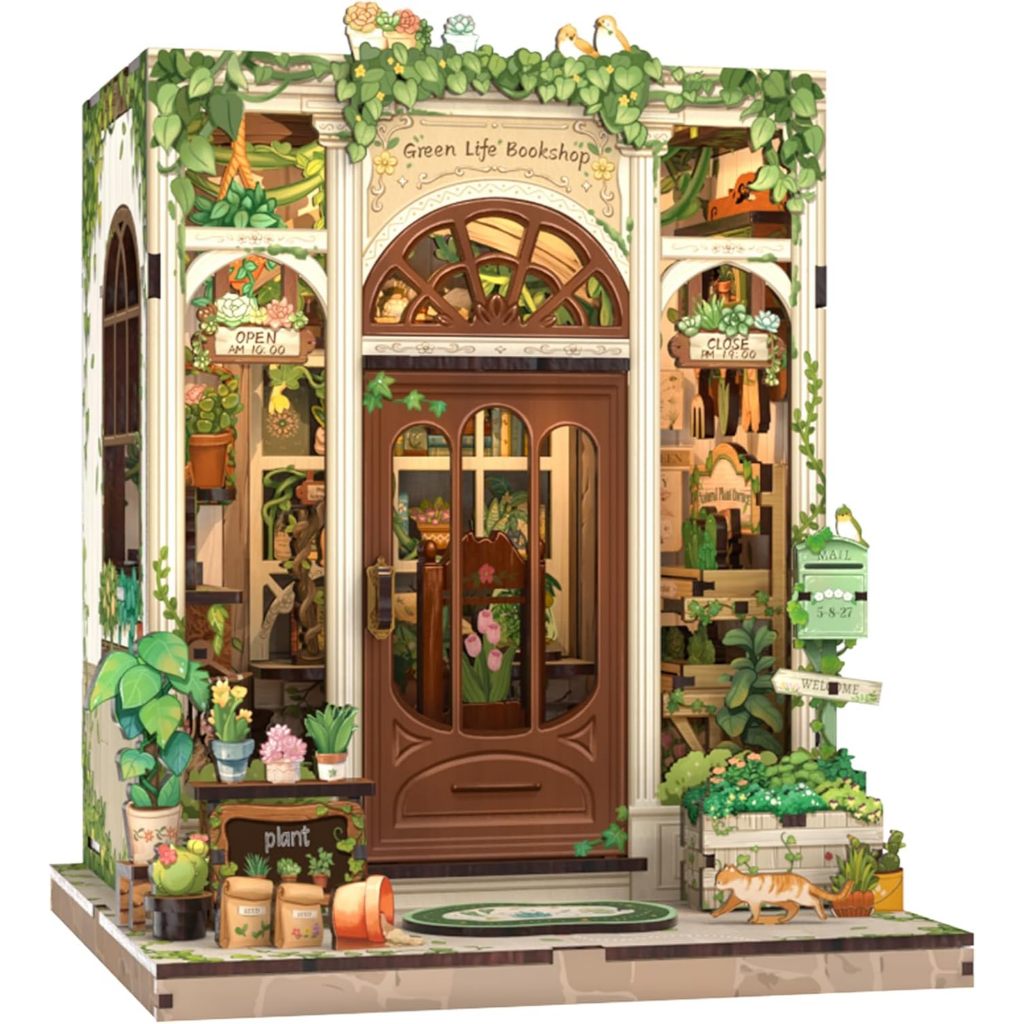 Jual CUTEBEE Book Nook Kit - DIY Miniature House Dollhouse Kit for ...