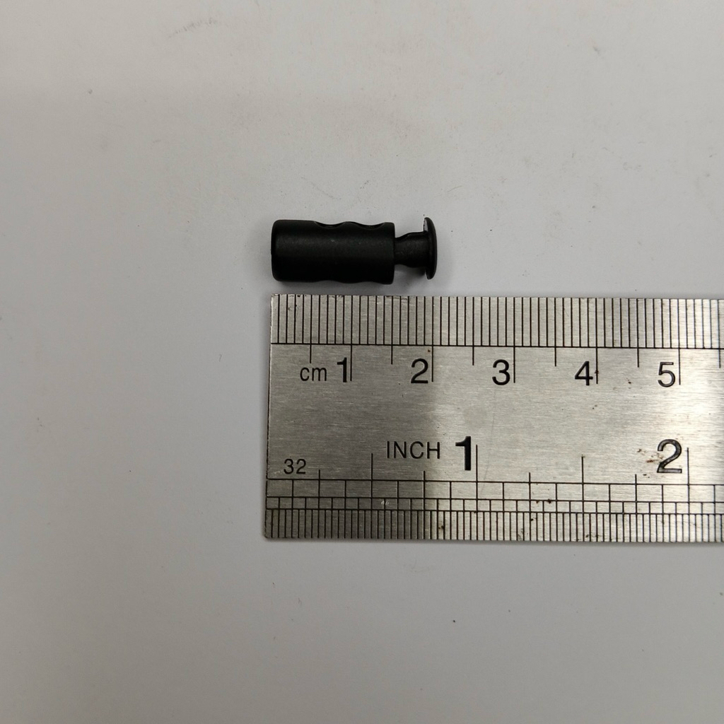 Jual Stopper Tali Serut Tabung Plastik/ Cord Lock Spring Toggle ...