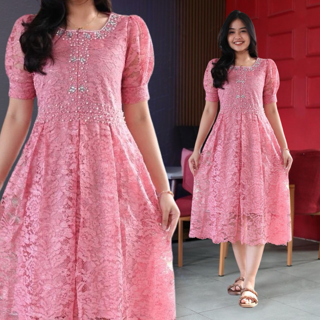 Jual Model Mewah Dreas Natalan Drws Baju Bj Modern Dris Dresh Drass ...