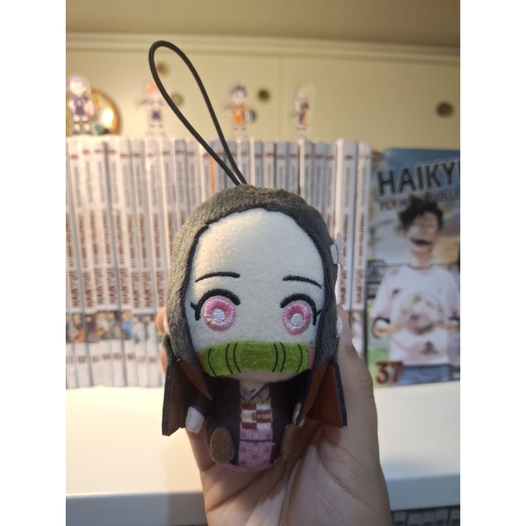 Jual Plushie Keychain Nezuko Kamado Nezuko upil Official merch ...