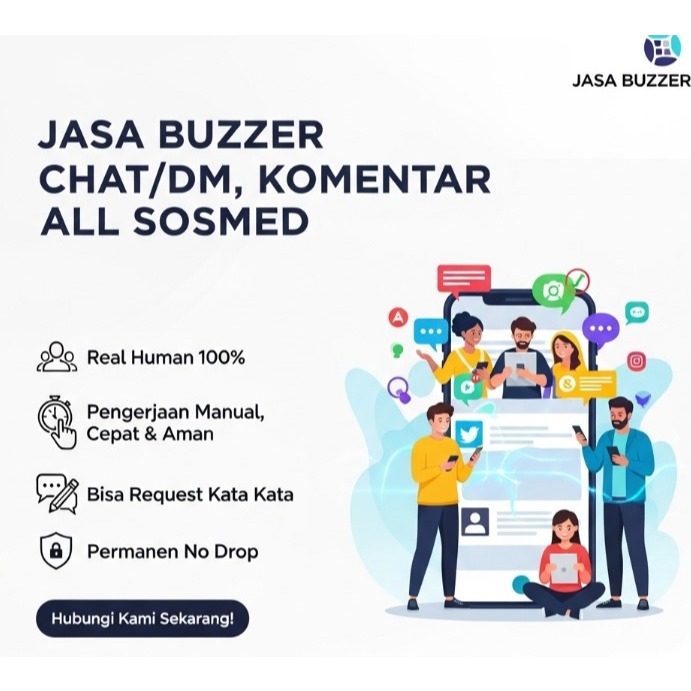 Jual Jasa Buzzer Chat/Dm, Komentar untuk All Sosial Media | Aman ...