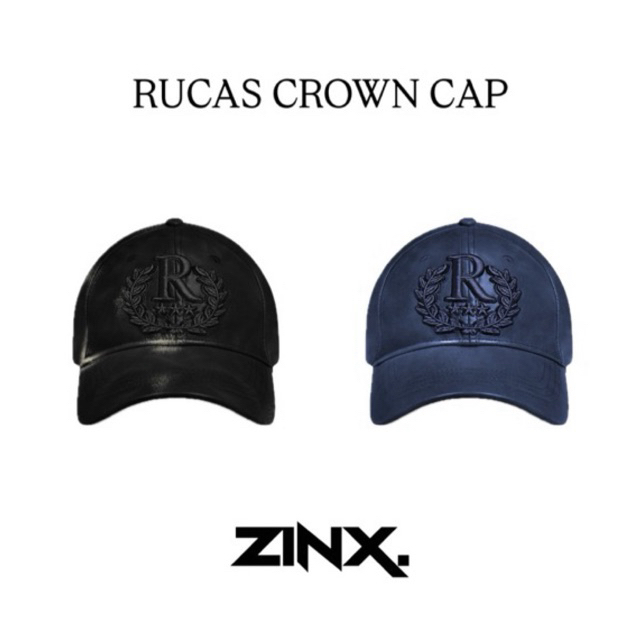 Jual RUCAS CROWN CAP BLACK PAINT/BLUE LEATHER CAP | Shopee Indonesia