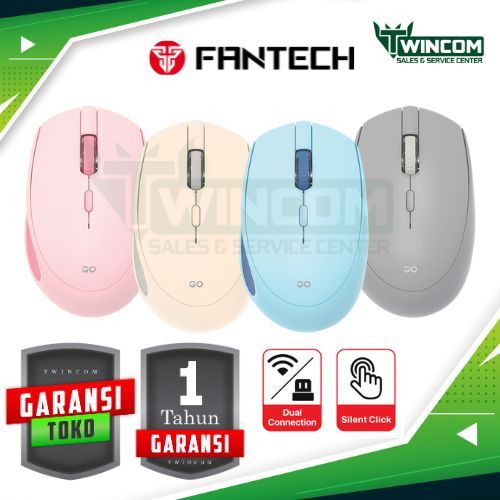 Jual MOUSE WIRELESS FANTECH DUAL MODE W193 - W193D | Shopee Indonesia