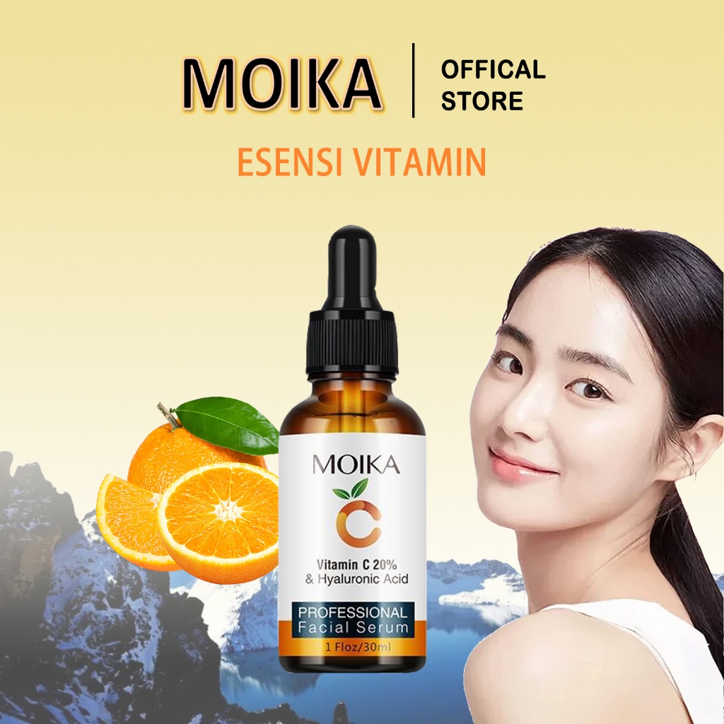Jual Vitamin C Face Serum - Serum Wajah & Mata Anti Penuaan dengan