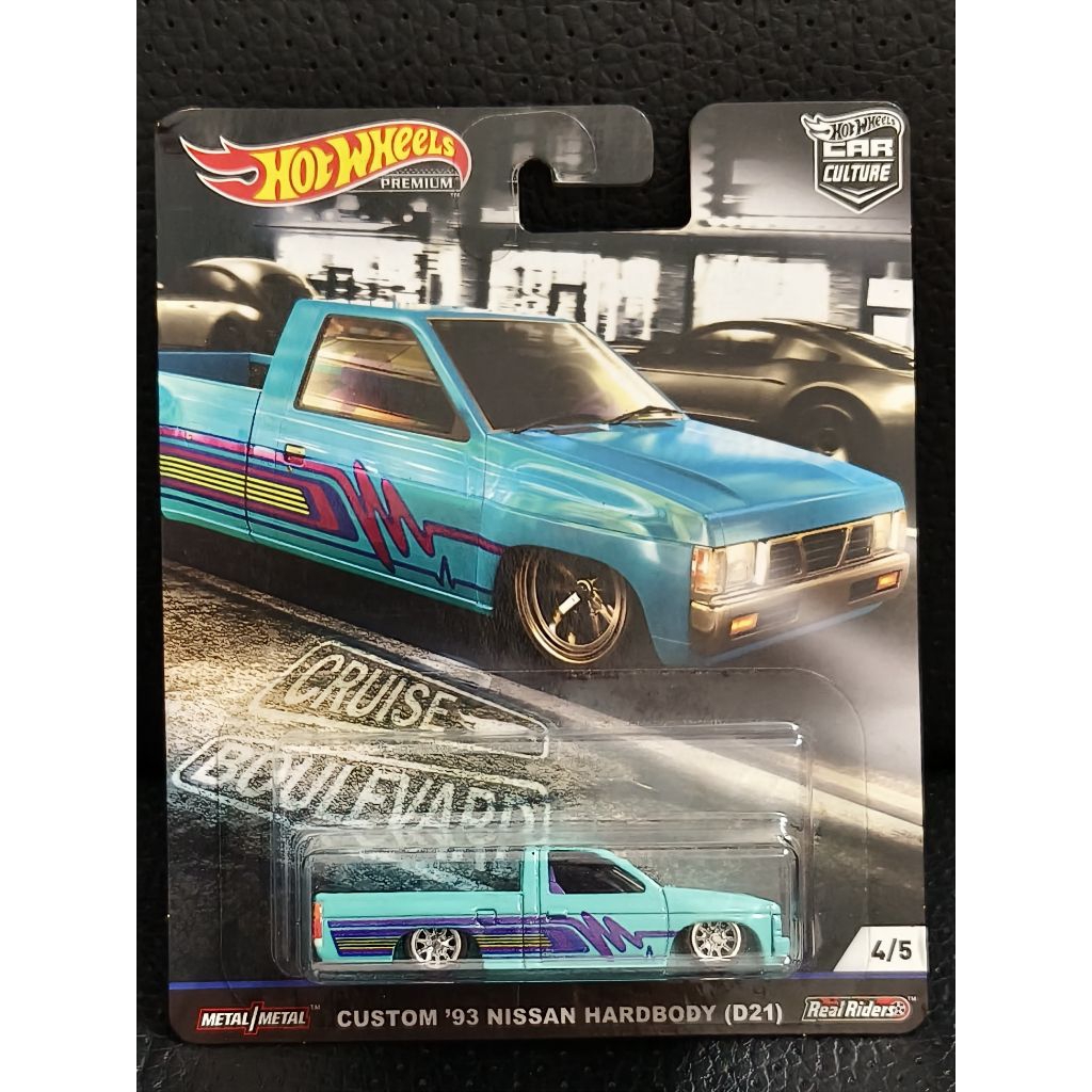 Jual Hotwheels Custom 93 Nissan Hardbody (d21) Boulevard | Shopee Indonesia