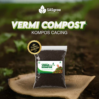 Premium Vermi Kompos 1Kg 100% Sapi Organik
