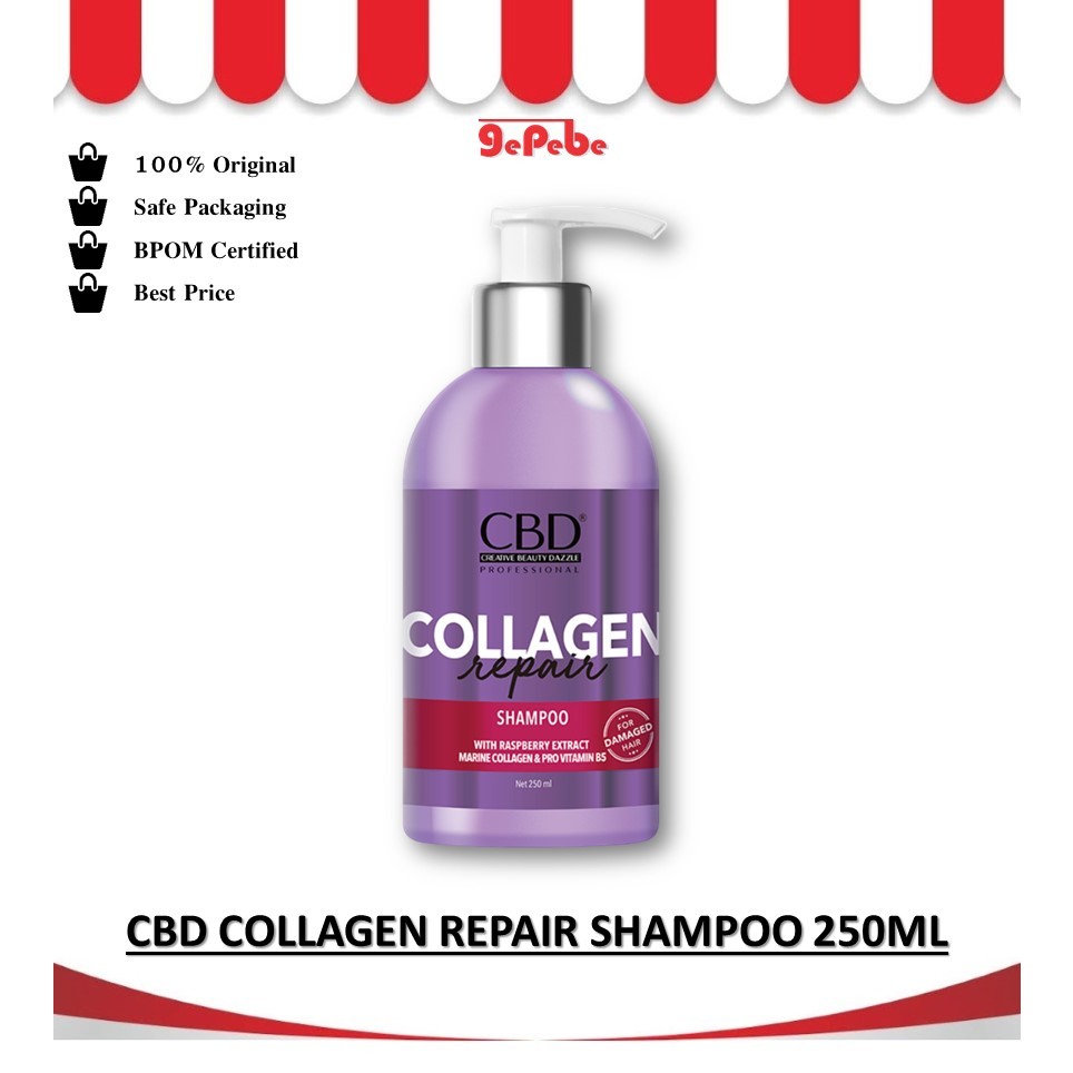 CBD Collagen Repair Shampoo 250ml
