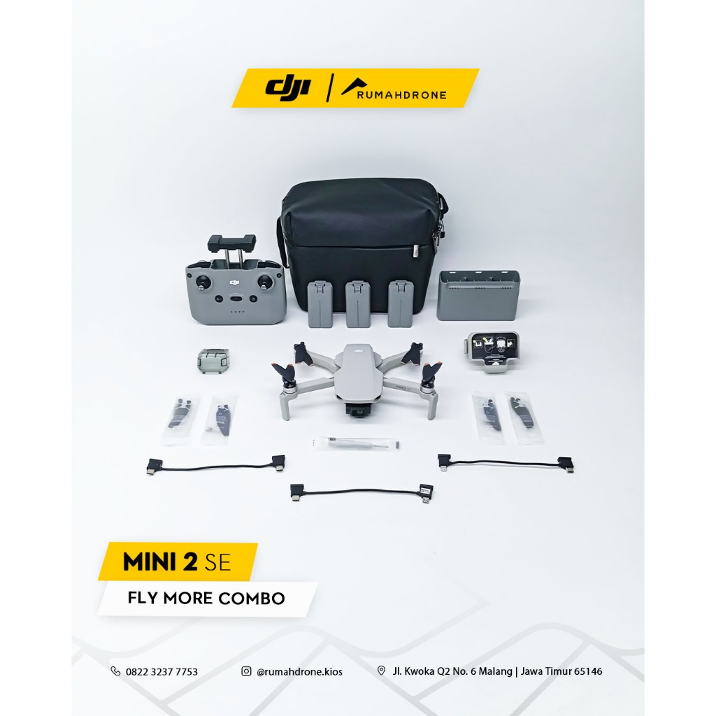 Jual DJI Mini 2 SE Basic / Fly More Combo - Second Product | Shopee ...