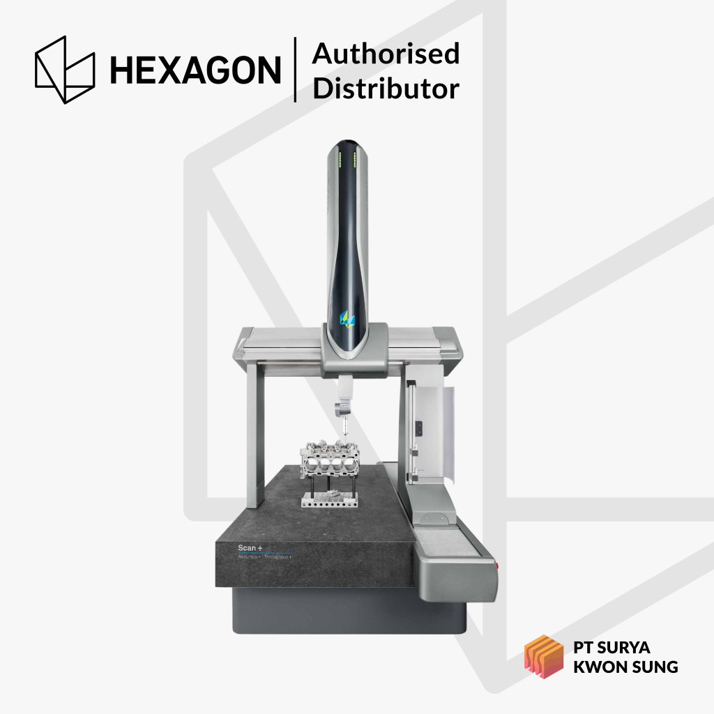 Jual Hexagon GLOBAL Scan+ | Bridge Coordinate Measuring Machine (CMM ...