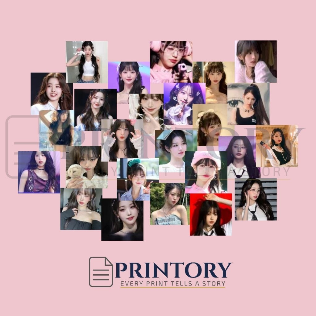 Jual Stiker Member IVE – 3x3cm | Sticker Glossy | 25pcs | Shopee Indonesia