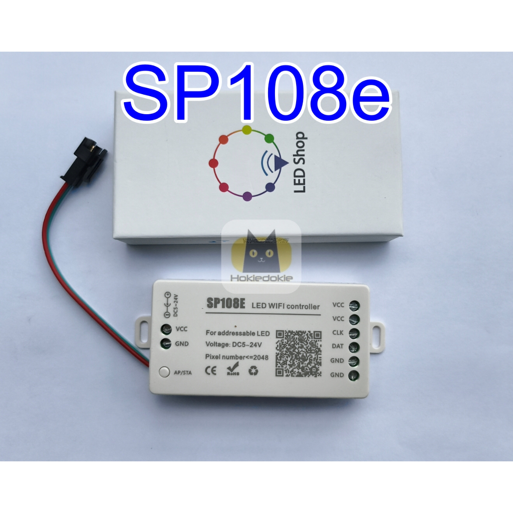 Jual Smart SP108E Wifi Controller LED pixel WS2812B WS2811 LED Strip ...