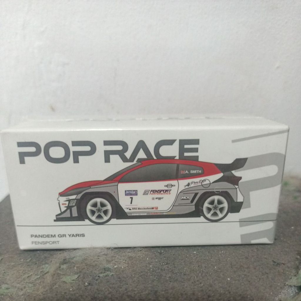 Modellino Pop Race 1:64 Toyota GR Yaris Pandem - PR64-106 - Nuovo 2025