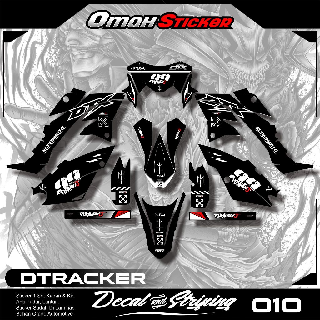 Jual decal dtracker 150 full body - decal dtracker full body simple ...