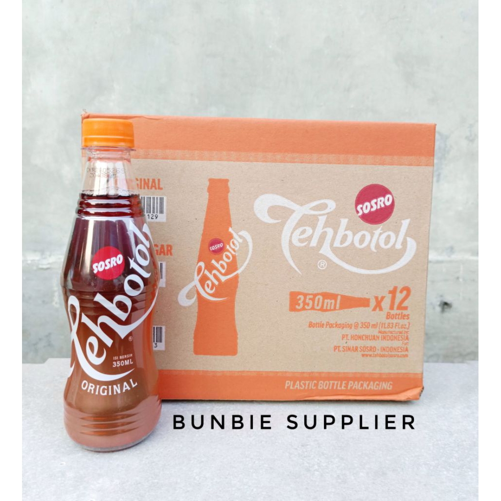 Jual Teh Botol Sosro Kemasan 350ml Best Seller (KARTON) | Shopee Indonesia