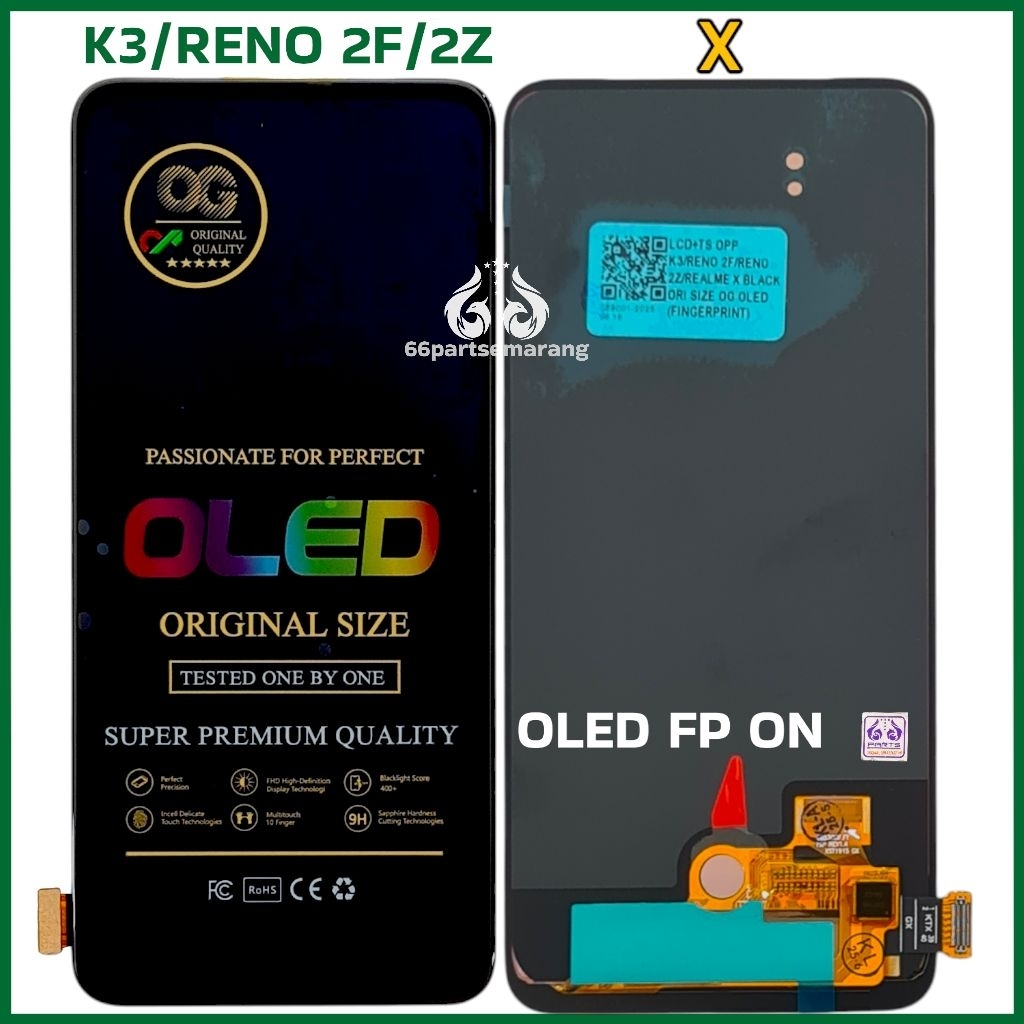 Jual Lcd Touchscreen OPPO RENO 2F / RENO 2Z / K3 / REALME X FULLSET ...