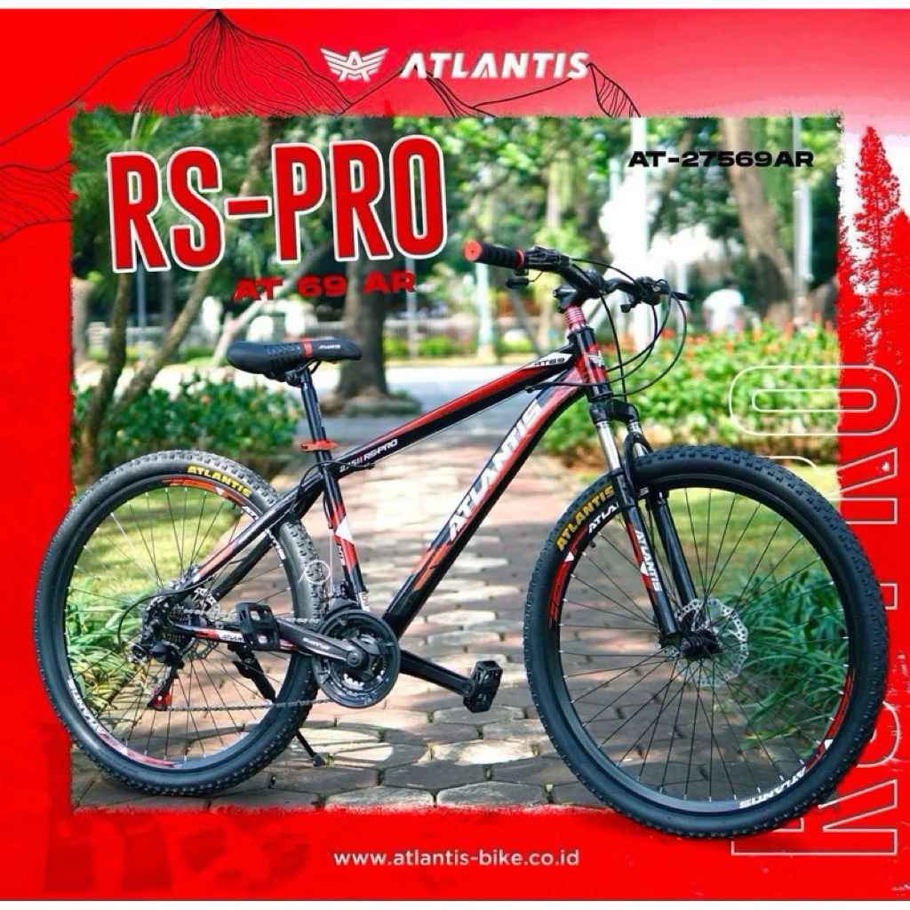 Sepeda Gunung ATLANTIS Review: Siap Taklukkan Medan dengan Pilihan Ban 26/27.5 dan Bonus Helm!