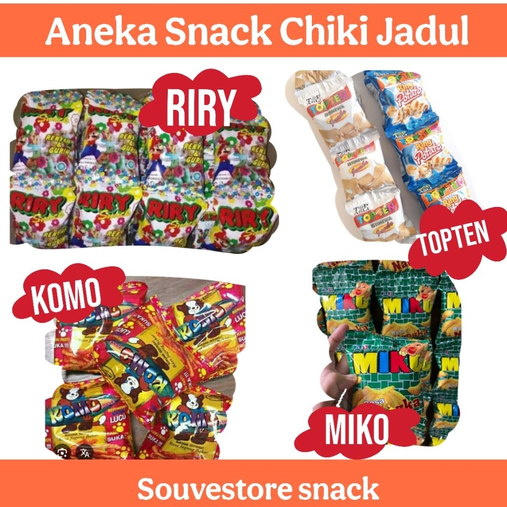 Jual Jajanan Ciki Terlengkap & Harga Terbaru Juli 2026 | Shopee Indonesia