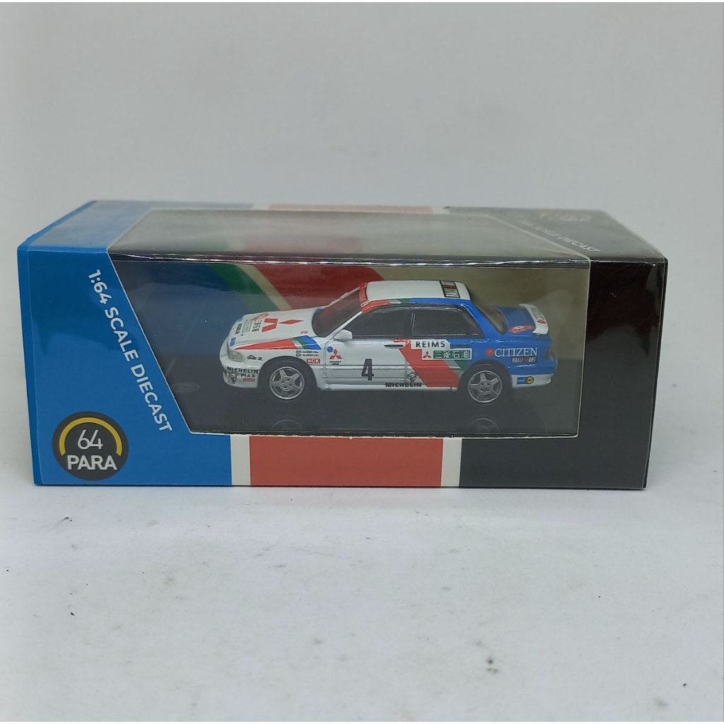 Mitsubishi Galant VR4 1991 Miniature 1/43 Rallye Monte-Carlo Kenneth Eriksson Par Virate