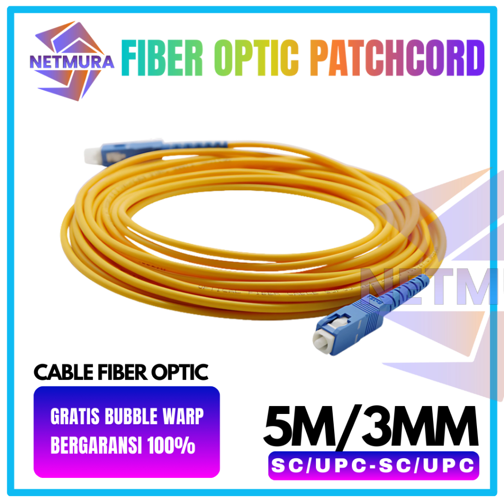 Jual Kabel Fiber Optic Patchcore sc upc 2M-5M -1PCS | Shopee Indonesia