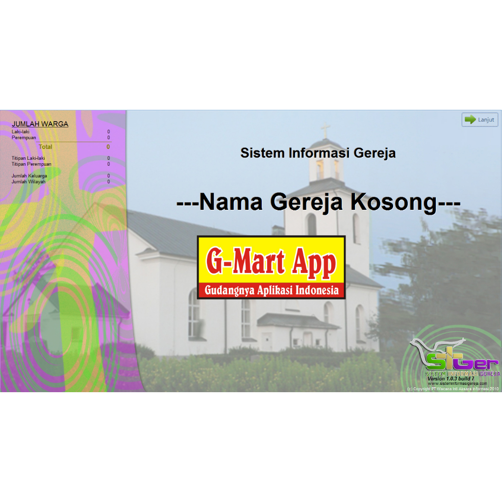 Promo Aplikasi SIGER (Sistem Informasi Gereja)