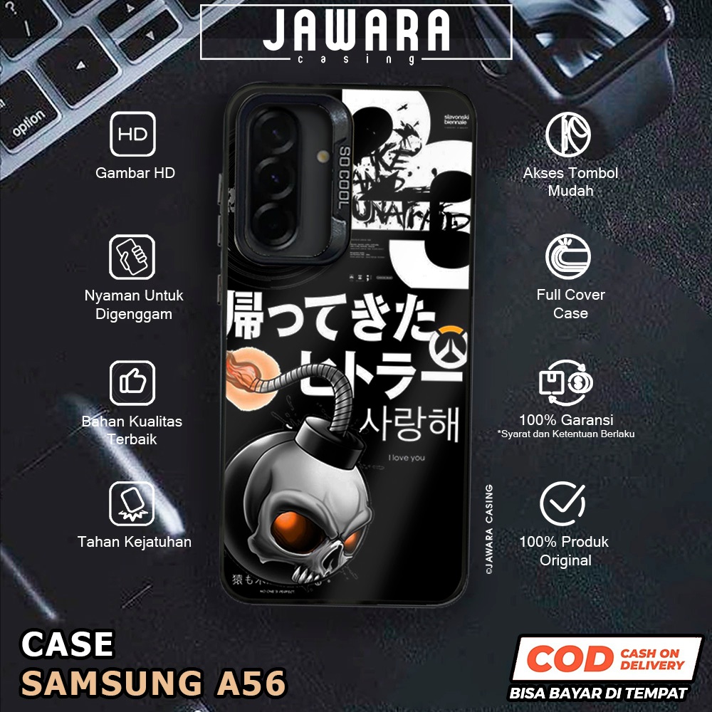Jual Casing Samsung A56 Jawara Casing [JPNR] Casing So Cool Premium ...