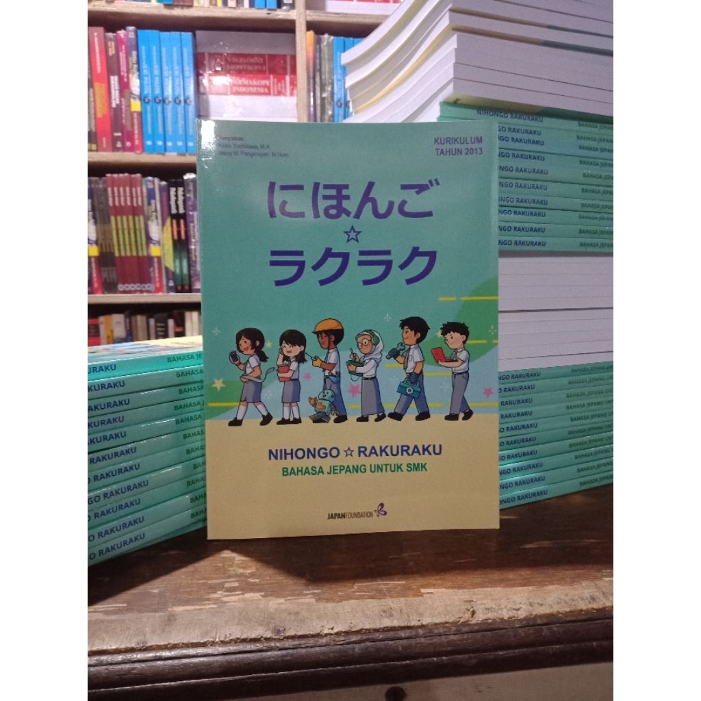 Jual Buku NIHONGO RAKURAKU BAHASA JEPANG UNTUK SMK Referensi Buku ...