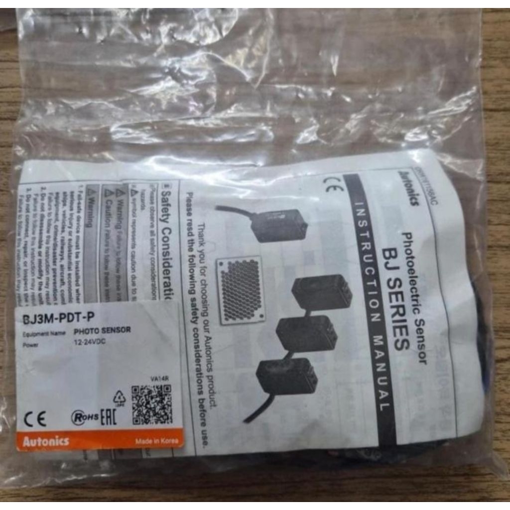 Jual PHOTO SENSOR AUTONICS BJ3M-PDT-P/BJ3M-PDT-P AUTONICS ORIGINAL ...