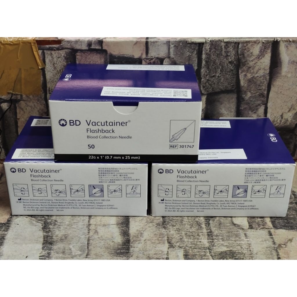 Jual BD Vacutainer flashback 22g | Shopee Indonesia