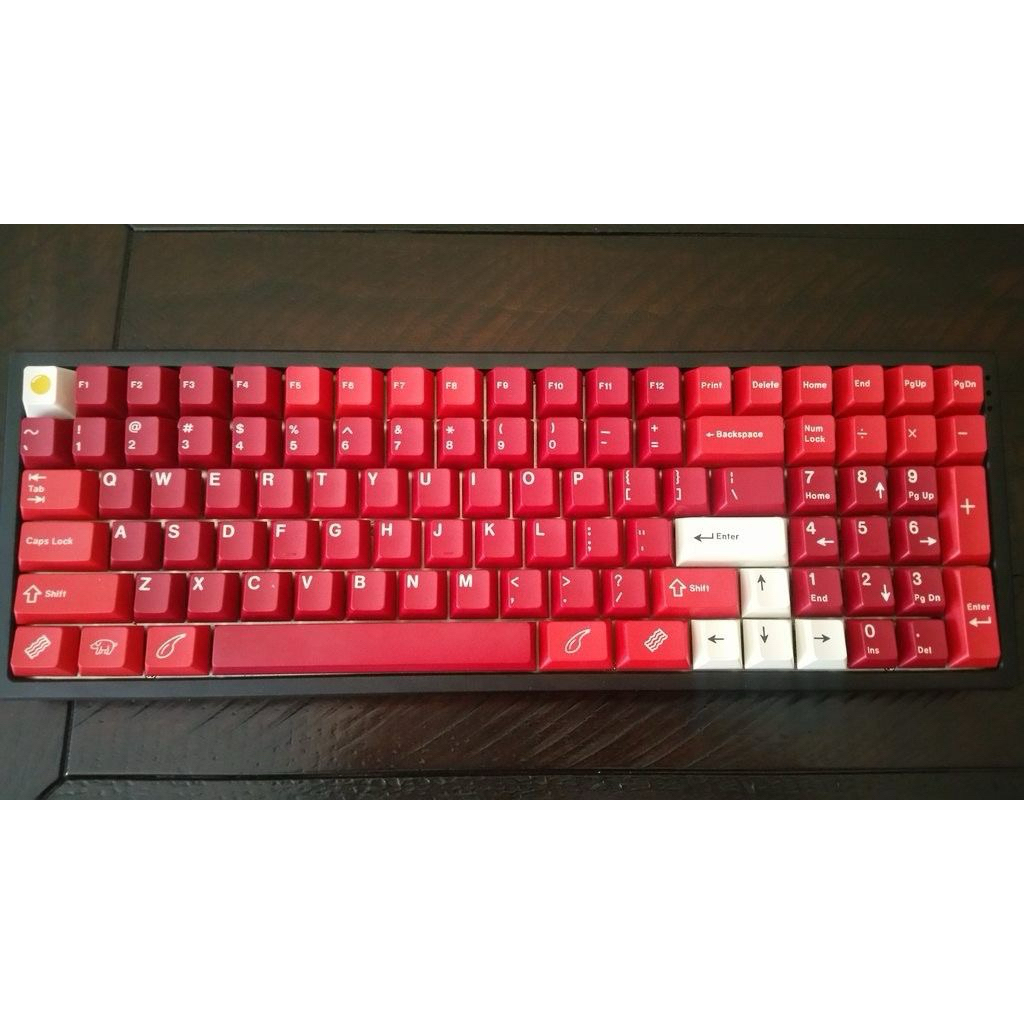 Jual keyboard warna merah tahan banting | Shopee Indonesia