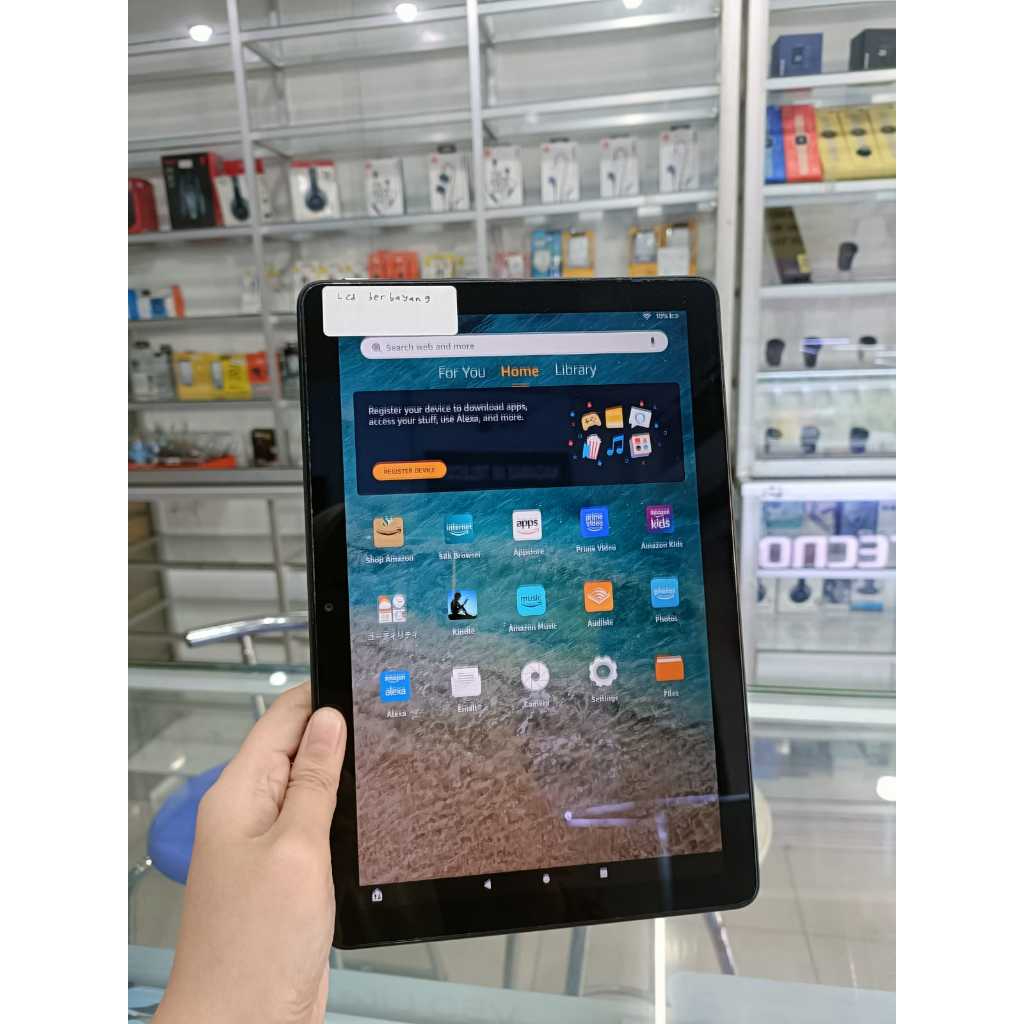 Jual TABLET AMAZON FIRE HD 10 3/32GB WIFI ONLY SECOND SEKEN BEKAS RAM 3 ...