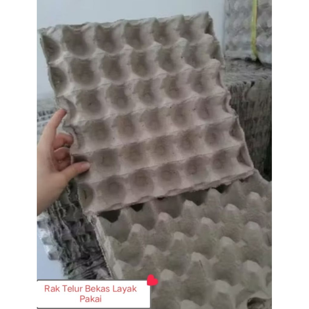 Jual Rak Telur Karton / Tempat Telur Kardus (1pcs) | Shopee Indonesia