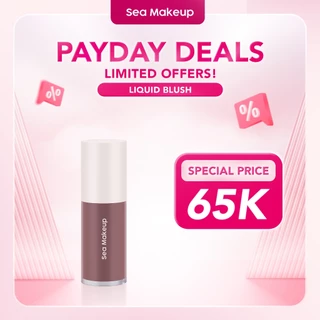Sea Makeup Vibrant Flushed Liquid Blush On Cair – Cream Blush On Pipi Tahan Lama, Blush On Cream Warna Natural, Blash On Cair 4 Pilihan Warna