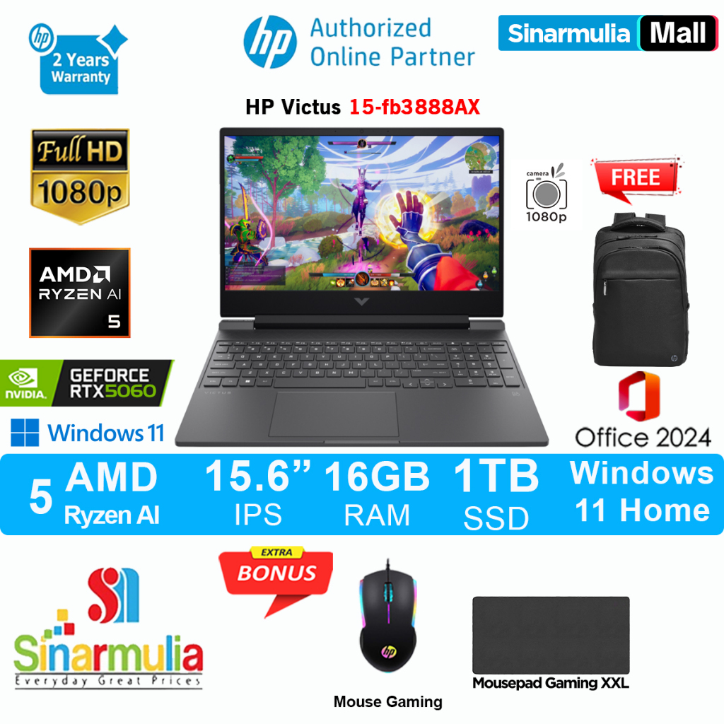 HP Victus Gaming 15 - Gambar 1