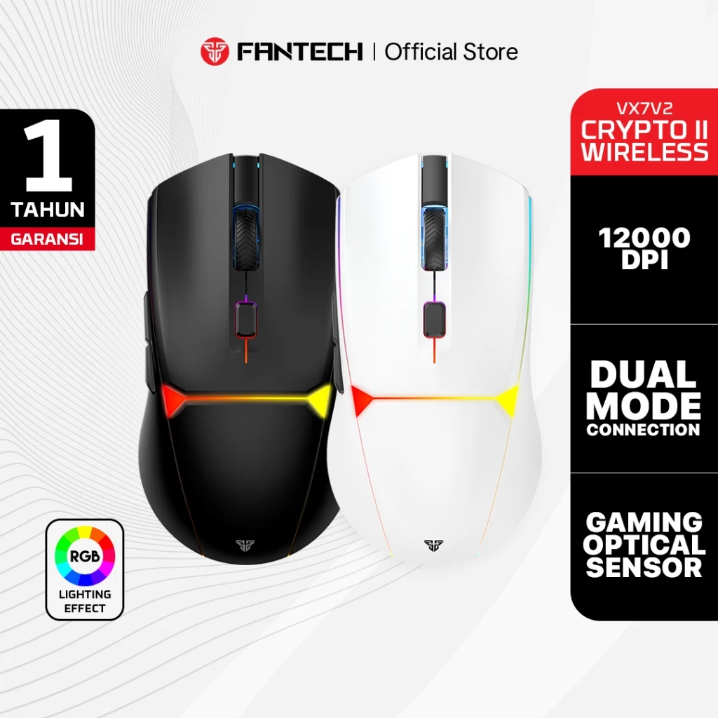 Fantech CRYPTO Gen II Mouse Gaming Wireless