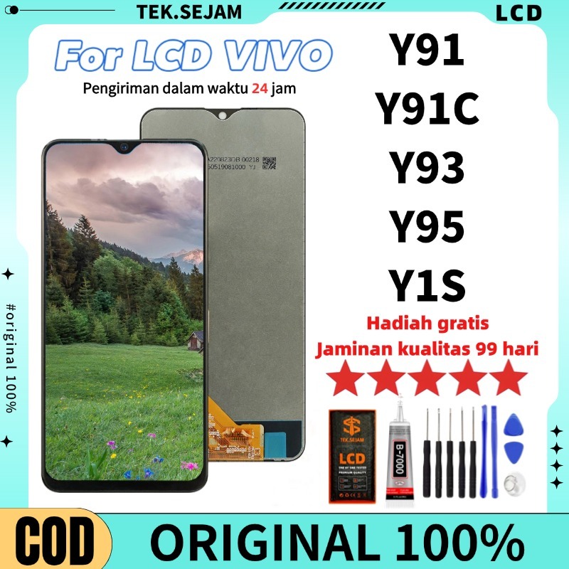 Jual LCD VIVO Y91 Y91c Y95 Y93 Y90 Y1S Y93S Original 100% full set ...