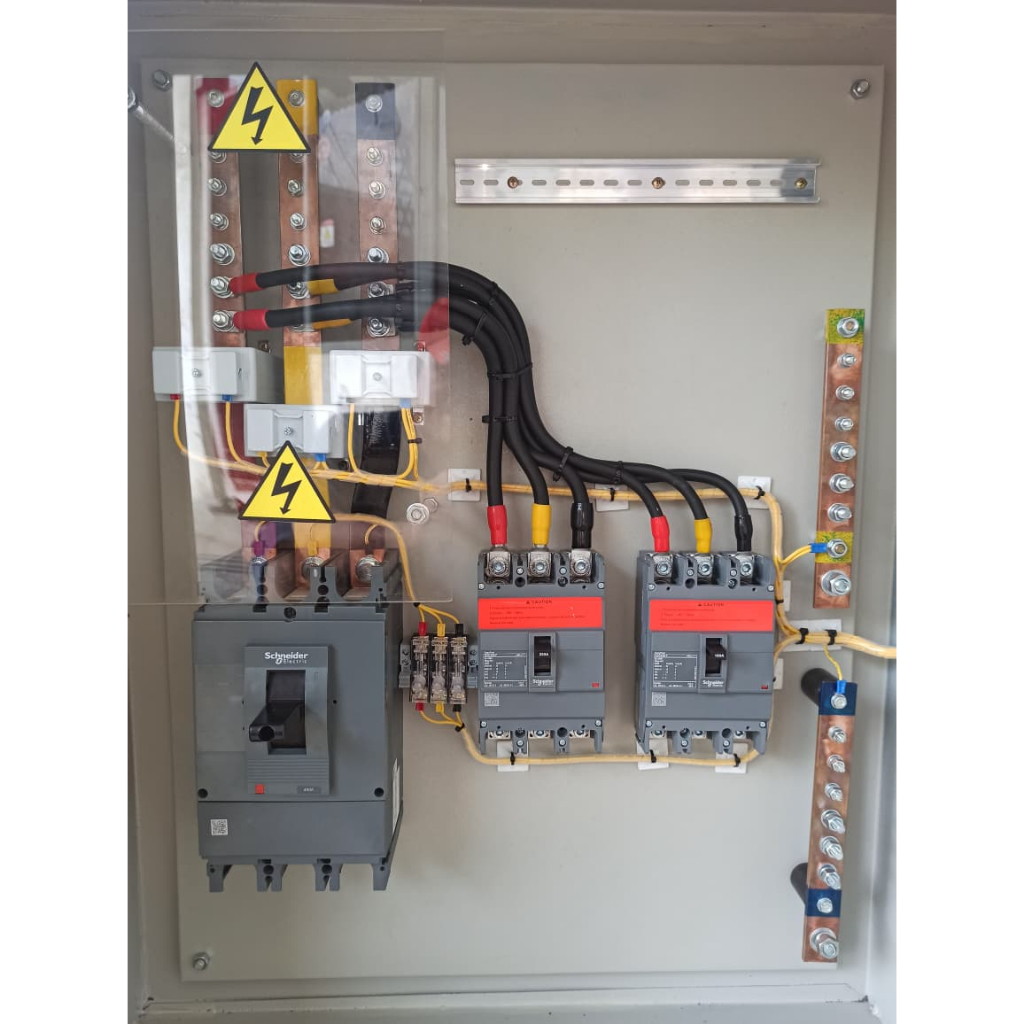 Jual Panel Sub Distribusi Panel (SDP) 3phase 400A Schneider komplit ...