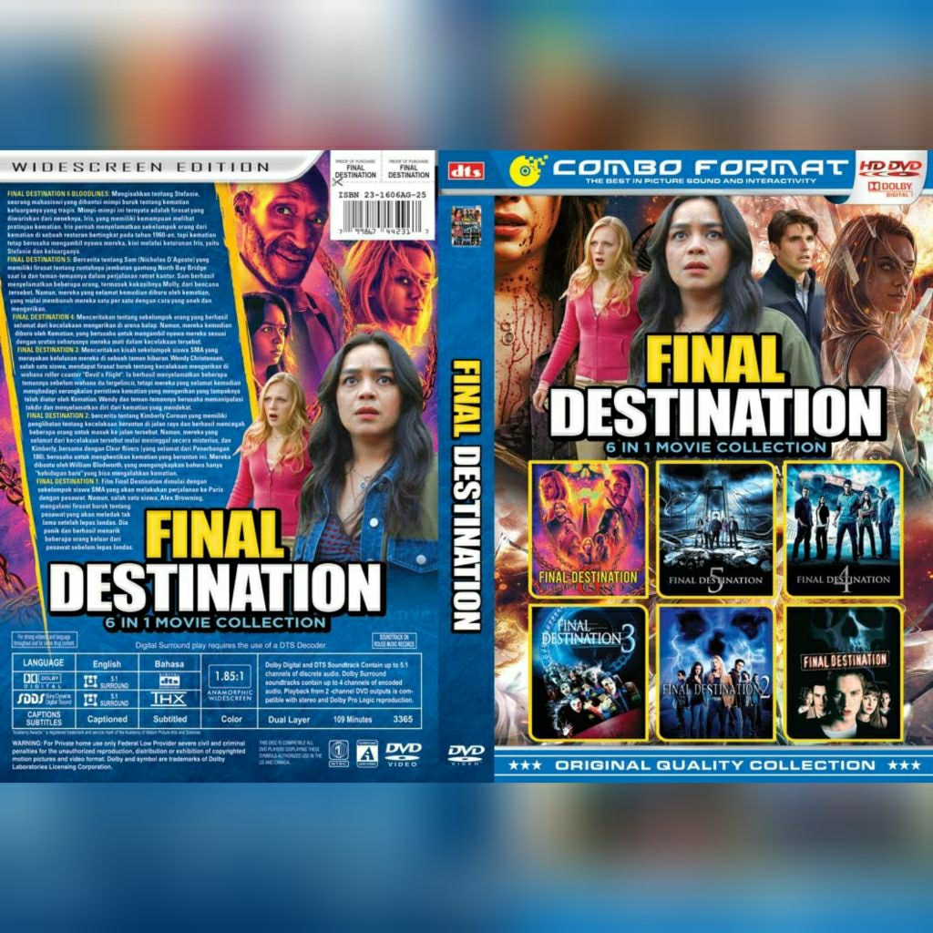 Jual DVD Final Destination Complete 2025 | Shopee Indonesia