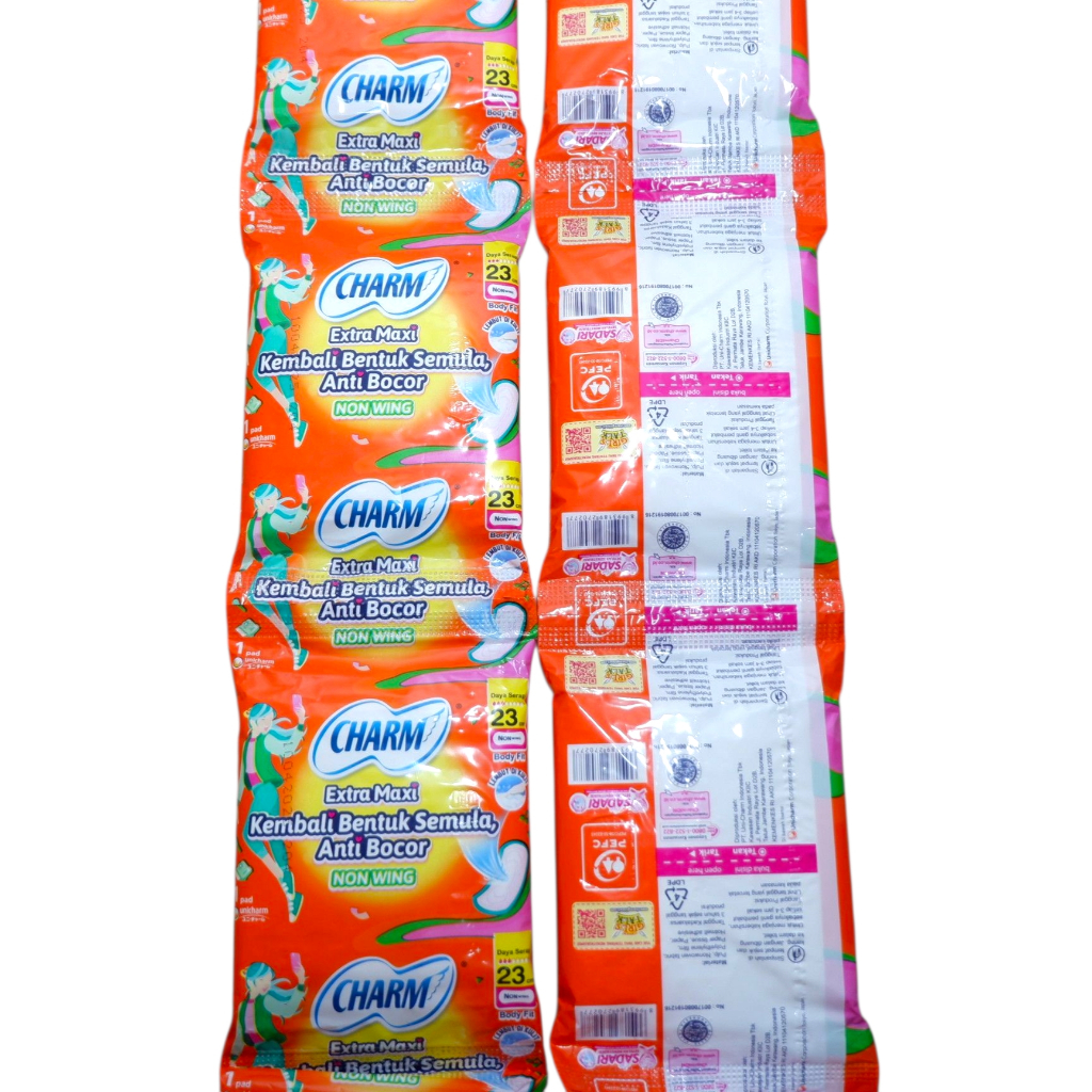 Jual pembalut charm sachet 23cm 1 renceng isi 10pcs | Shopee Indonesia