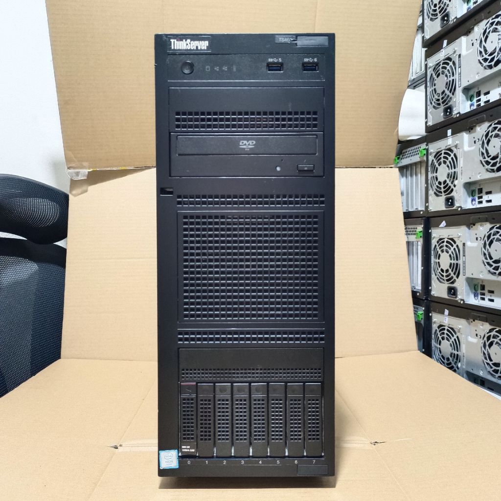 Jual Server Lenovo ThinkServer TS460 Xeon E3-1220 V6 Ram 8GB HDD SAS ...