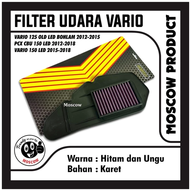 Filter Saringan Udara Hawa PCX 150 PCX CBU 150 VARIO 125 VARIO 150 OLD LED BOHLAM 2012 - 2018 Filter Saringan
