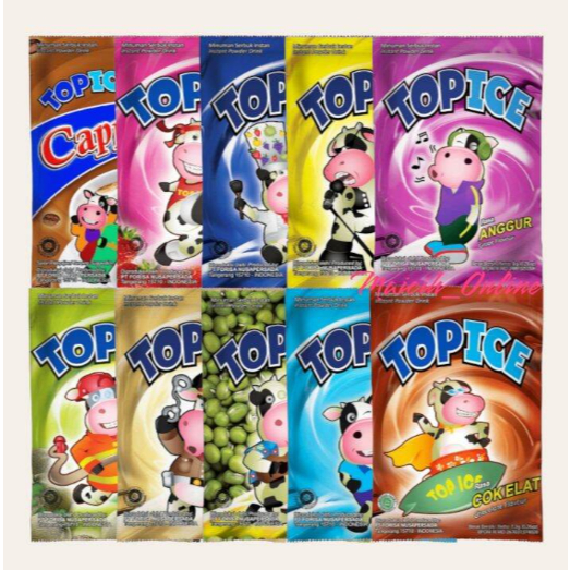 Jual Top Ice Top Es Semua Rasa ( 1 gantung isi 10 pcs ) | Shopee Indonesia