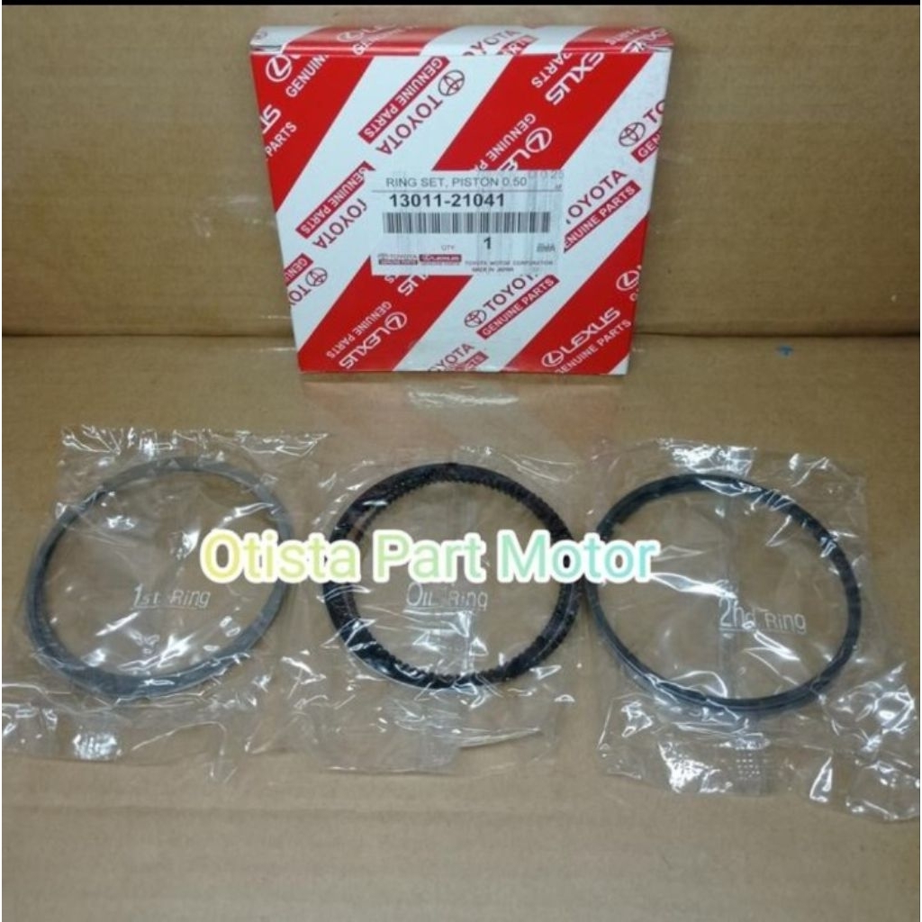 Jual RING PISTON SEHER SET TOYOTA YARIS VIOS LIMO 1NZ OVZ STD-1.00 ...