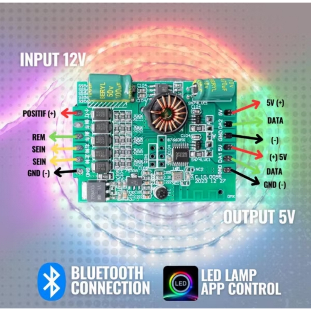 Jual Modul DMX BELANG pcb modul lampu alis led kolong Modul led DMX ...