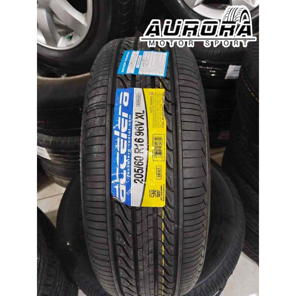 Jual Ban mobil Innova 205/60 R16 Merk lokal Accelera Radial Tubles ...