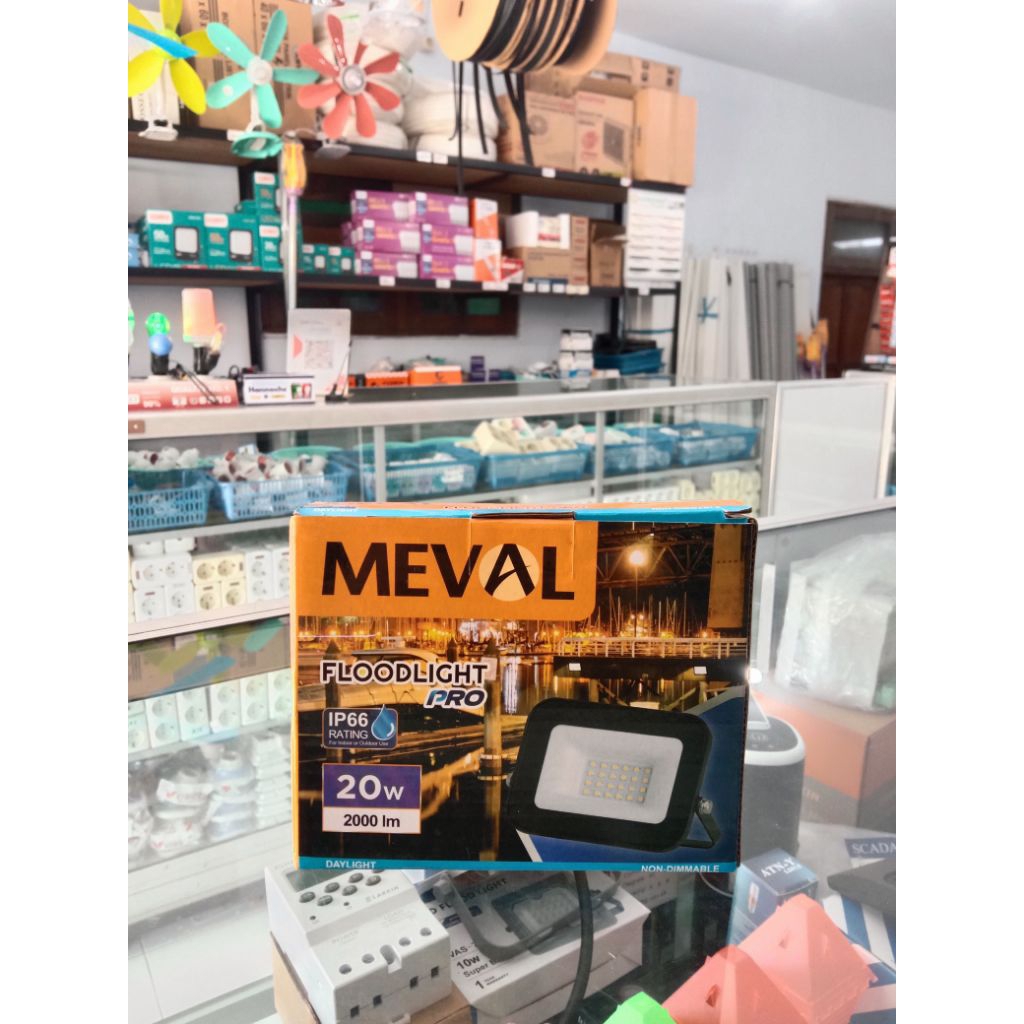 Jual MEVAL LAMPU SOROT LED FOODLIGHT PRO 20W PUTIH | Shopee Indonesia