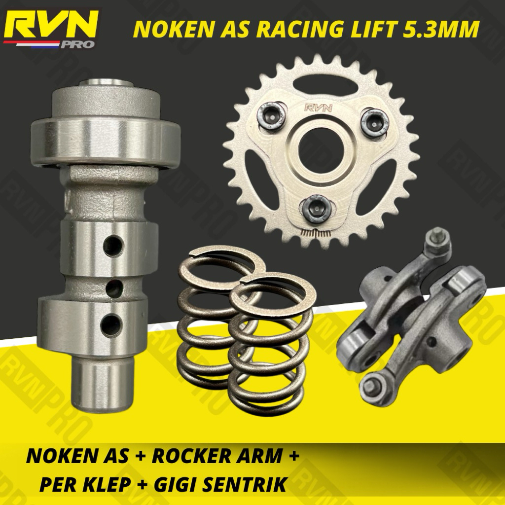 Jual PAKET NOKEN AS CAM RVN RACING RRA JUPITER Z VEGA R CRYPTON PLUS ...